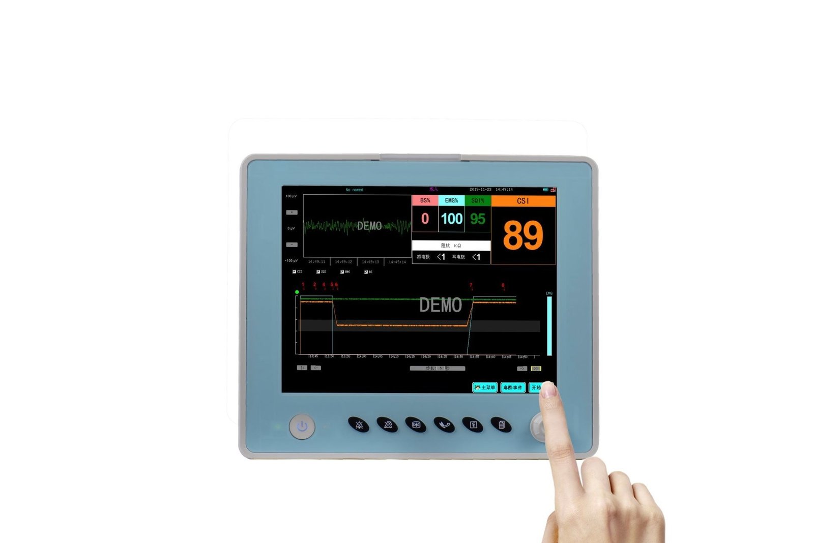 Low Rescource Anesthesia Monitor G9 Series Depth of Anesthesia Monitor - Uvita Medical